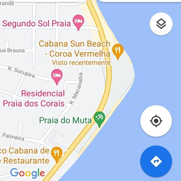 Apto 300Mt Praia Coroa Vermelha Santa Cruz Cabrália Extérieur photo